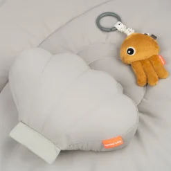 Aktivitets legetæppe - Sea friends - Grå