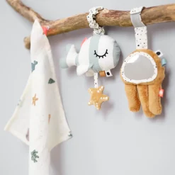 Aktivitetssæt - Sea friends - Blå/Mustard