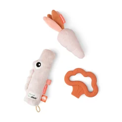 Baby aktivitetslegetøj 3 stk. - Croco - Pudder