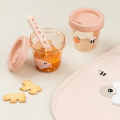 Babymad bøtte 2 stk. - Tiny farm - Pudder