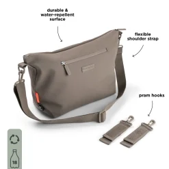 Barnevognstaske - taupe