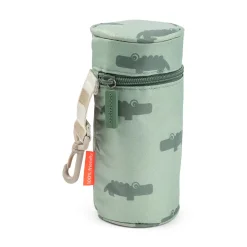 Børne termo drikkedunksholder - Croco - Grøn