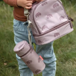 Børne termo drikkedunksholder - Croco - Grøn