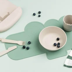 Dækkeserviet i silikone - Croco - Grøn