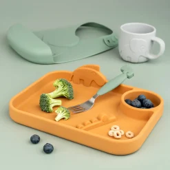 Easy-grip bestiksæt - Deer friends - Grøn