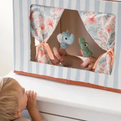 Fingerdukke sæt 3 stk. - Deer friends - Farvemix