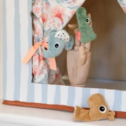 Fingerdukke sæt 3 stk. - Deer friends - Farvemix