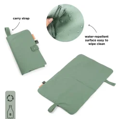 Foldbart pusleunderlag - Grøn