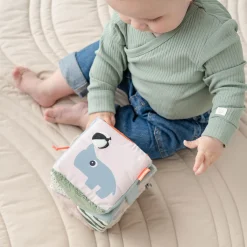 Folde-ud sanseterning - Deer friends - Farvemix