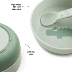 Foodie skål - Croco - Grøn