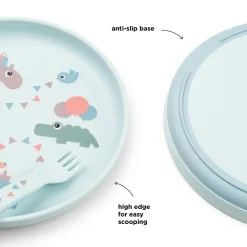 Foodie spisesæt - Celebration - Blå