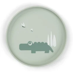 Foodie tallerken - Croco - Grøn