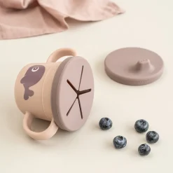 Foodie tud/snack kop sæt - Wally - Pudder