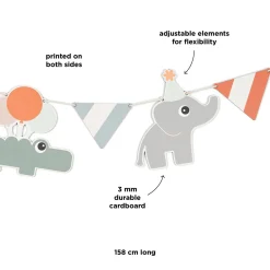 Guirlande - Celebration - Farvemix