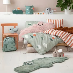 Gulvtæppe - Croco - Pudder