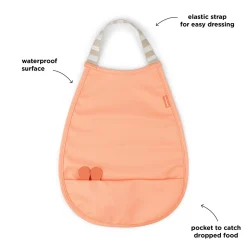 Hagesmæk med pullover - Raffi - Koral