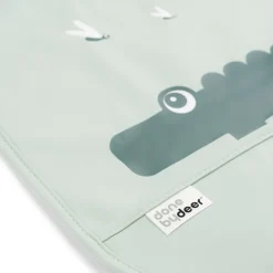 Hagesmæk med velcro 2-pak - Croco - Grøn