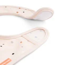 Hagesmæk med velcro 2-pak - Ozzo - Pudder