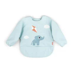 Hagesmæk m/ærmer og lomme - Playground - Blå