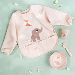 Hagesmæk m/ærmer og lomme - Playground - Pudder