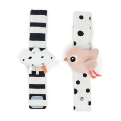 Håndledsranglesæt 2 stk. - Happy clouds - Pudder