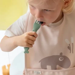 Kiddish bestiksæt - Deer friends - Grøn