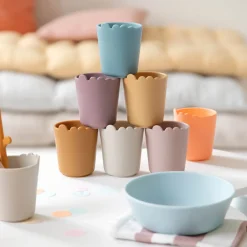 Kiddish mini kop 2 stk. - Croco - Blå