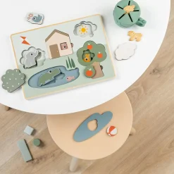 Lagpuslespil - Deer friends - Farvemix