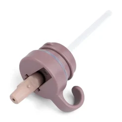 Låg & sugerør - Metalflaske - Ozzo - Pudder