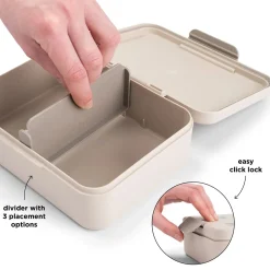 Madkasse m/opdeler Celebration Sand