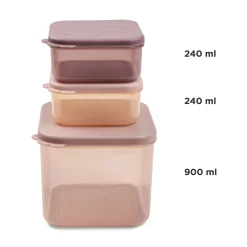 Madopbevaringssæt M - Elphee - Pudder