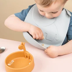 Peekaboo første spisesæt - Deer friends - Farvemix