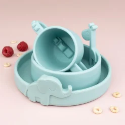 Peekaboo kop med 2 håndtag - Croco - Blå