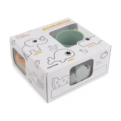 Peekaboo spisesæt - Deer friends - Farvemix