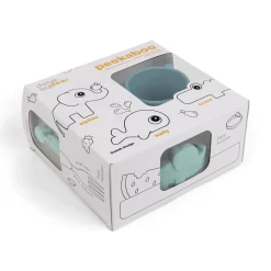 Peekaboo spisesæt - Deer friends - Blå