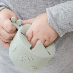 Peekaboo tud/snack kop sæt - Deer friends - Grøn