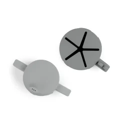 Peekaboo tud/snack kop sæt - Deer friends - Grå