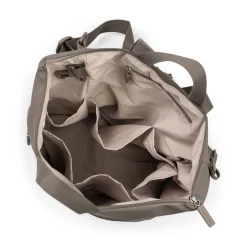 Puslerygsæk - taupe