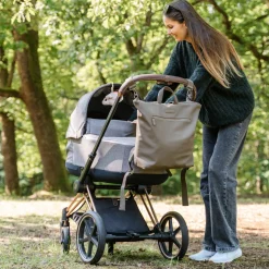 Puslerygsæk - taupe