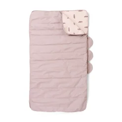 Quiltet børnesovepose - Croco - Pudder