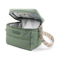 Quiltet termo taske - Croco - Grøn