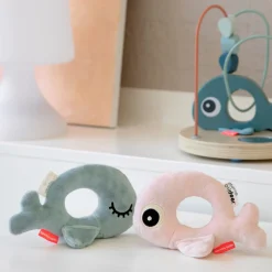 Rund rangle - Wally - Blå