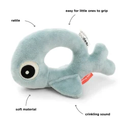 Rund rangle - Wally - Blå