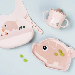 Silikone hagesmæk - Pigee - Pudder