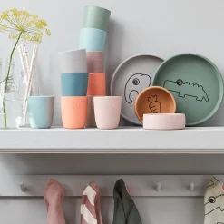 Silikone mini kop 3 stk. - Pudder mix