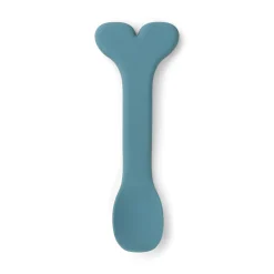 Silikone Stick&Stay skål & babyske - Wally - Blå