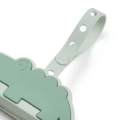 Silikone sutteholder - Croco - Grøn