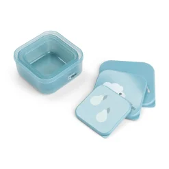 Snack boks sæt 3 stk. - Tiny farm - Blå