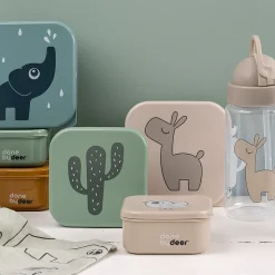 Snackbokse 3 stk. - Lalee - Sand mix