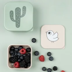 Snackbokse 3 stk. - Lalee - Sand mix